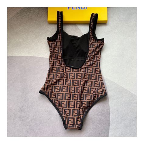 fendi badeanzug sale|fendi one piece swimsuits.